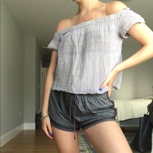 off the shoulder top